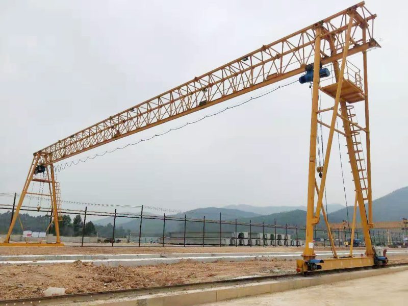 Inverted Triangle Electric Hoist Gantry Crane - Single Girder Gantry Crane - Henan Shenghua Heavy Crane Co., Ltd.