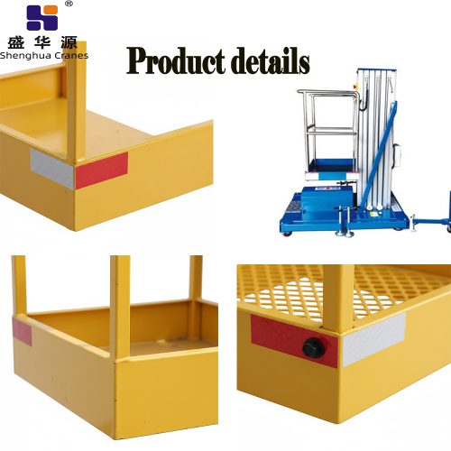 Single Mast Aluminum Lift Platform - Other Equipment - Henan Shenghua Heavy Crane Co., Ltd.