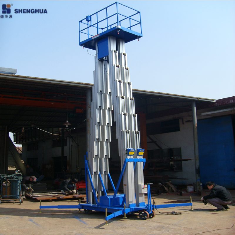 Double Mast Aluminum Lift Platform - Other Equipment - Henan Shenghua Heavy Crane Co., Ltd.