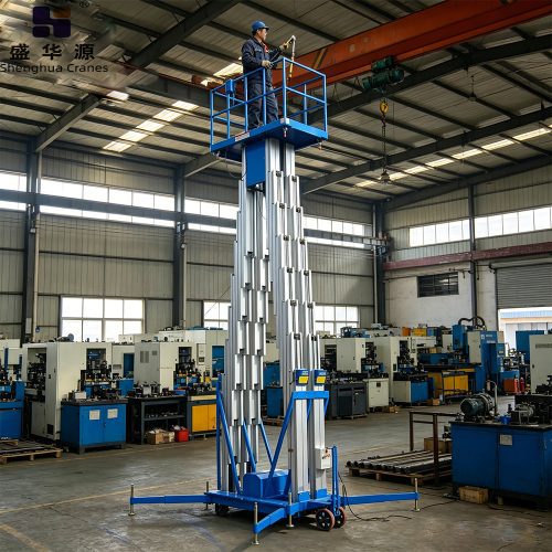 Double Mast Aluminum Lift Platform - Other Equipment - Henan Shenghua Heavy Crane Co., Ltd.