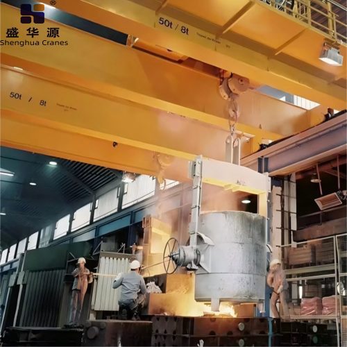 QDY Metallurgical Bridge Crane - Double Girder Overhead Crane - Henan Shenghua Heavy Crane Co., Ltd.