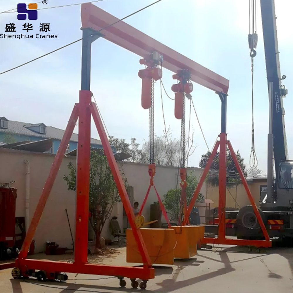 Portable Gantry Crane - Single Girder Gantry Crane - Henan Shenghua Heavy Crane Co., Ltd.