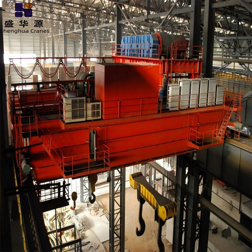 QDY Metallurgical Bridge Crane - Double Girder Overhead Crane - Henan Shenghua Heavy Crane Co., Ltd.