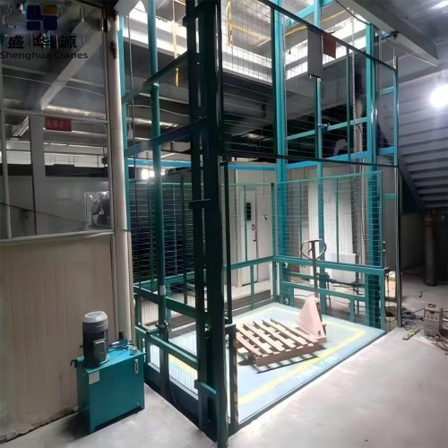 Hydraulic Electric Cargo Lift - Hydraulic Electric Cargo Lift - Henan Shenghua Heavy Crane Co., Ltd.