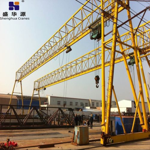 Inverted Triangle Electric Hoist Gantry Crane - Single Girder Gantry Crane - Henan Shenghua Heavy Crane Co., Ltd.