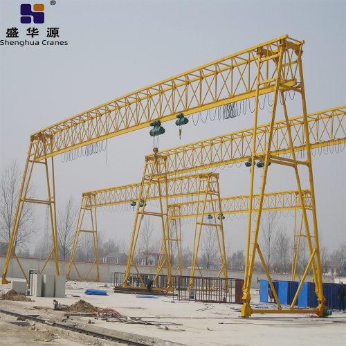 Inverted Triangle Electric Hoist Gantry Crane - Single Girder Gantry Crane - Henan Shenghua Heavy Crane Co., Ltd.
