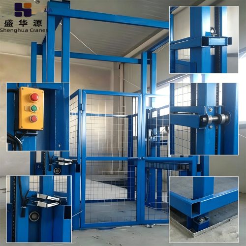 Hydraulic Electric Cargo Lift - Hydraulic Electric Cargo Lift - Henan Shenghua Heavy Crane Co., Ltd.